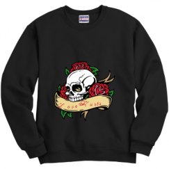 Unisex Film and Foil Crewneck Sweatshirt