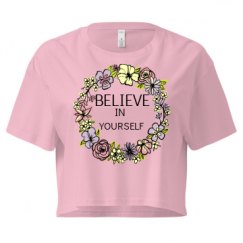 Ladies Festival Cali Crop Top Tee