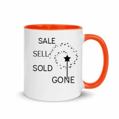 11oz Ceramic Mug with Color Inside