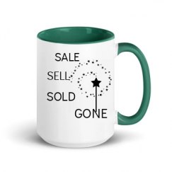 15oz Ceramic Mug with Color Inside