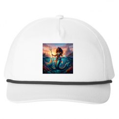 Snapback Five-Panel Rope Hat