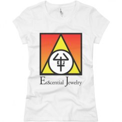 Ladies Slim Fit Basic Promo Jersey Tee