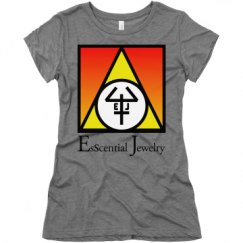 Ladies Slim Fit Super Soft Triblend Tee
