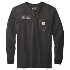Unisex Carhartt Long Sleeve Henley Tee 