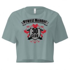 Ladies Festival Cali Crop Top Tee