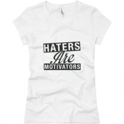 Ladies Slim Fit Basic Promo Jersey Tee