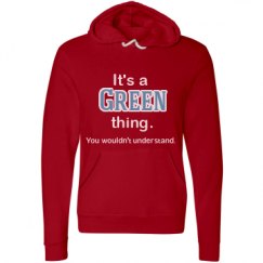 Unisex Fleece Pullover Midweight Hoodie