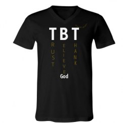 Unisex V-Neck Jersey Tee