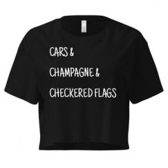 Ladies Festival Cali Crop Top Tee