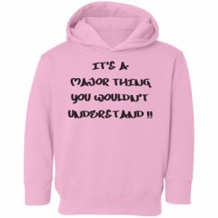 Toddler Hooded Sweatshirt