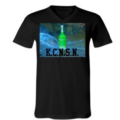 Unisex V-Neck Jersey Tee