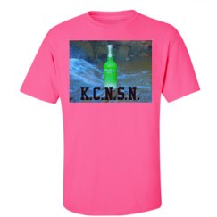 Unisex Ultra Cotton Safety Neon Crewneck Tee