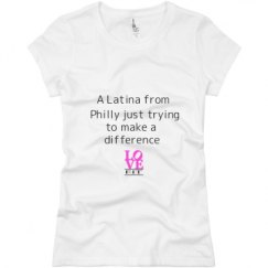 Ladies Slim Fit Basic Promo Jersey Tee