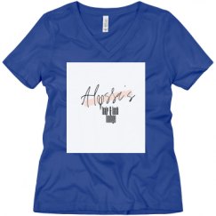 Ladies Relaxed Fit V-Neck Tee