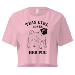 Ladies Festival Cali Crop Top Tee