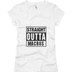 Ladies Slim Fit Basic Promo Jersey Tee