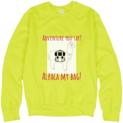 Unisex Neon Crewneck Sweatshirt