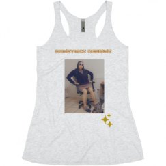 Ladies Slim Fit Super Soft Racerback Triblend Tank