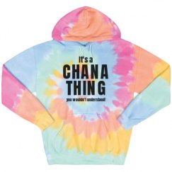 Unisex Tie-Dye Fleece Hoodie
