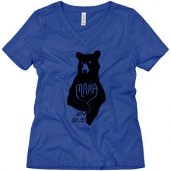 Ladies Relaxed Fit V-Neck Tee