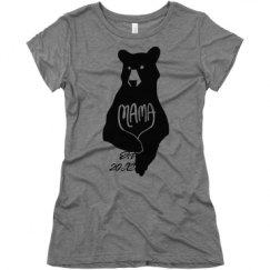 Ladies Slim Fit Super Soft Triblend Tee
