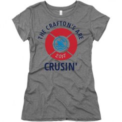 Ladies Slim Fit Super Soft Triblend Tee