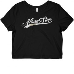 NHANSTOP MODELS CROPPED T-SHIRT BLACK
