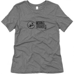 Ladies Relaxed Fit Super Soft Triblend Tee