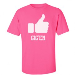 Unisex Ultra Cotton Safety Neon Crewneck Tee