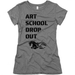Ladies Slim Fit Super Soft Triblend Tee