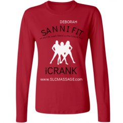 Ladies Relaxed Fit Basic Long Sleeve Tee