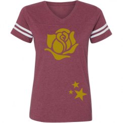 Ladies Relaxed Fit Vintage Sports Tee