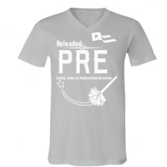 Unisex V-Neck Jersey Tee