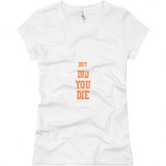 Ladies Slim Fit Basic Promo Jersey Tee