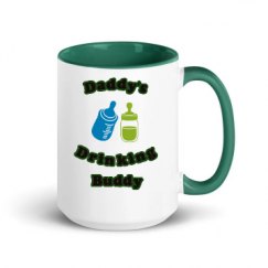 15oz Ceramic Mug with Color Inside