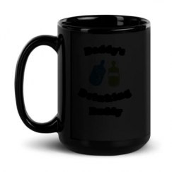 15oz Black Glossy Mug