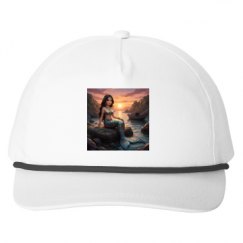 Snapback Five-Panel Rope Hat