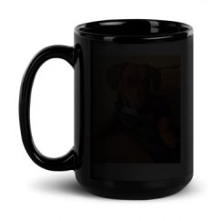 15oz Black Glossy Mug
