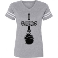 Ladies Relaxed Fit Vintage Sports Tee