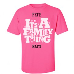 Unisex Ultra Cotton Safety Neon Crewneck Tee