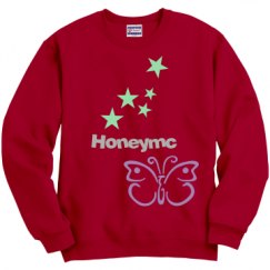 Unisex Film and Foil Crewneck Sweatshirt