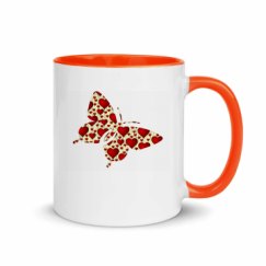 11oz Ceramic Mug with Color Inside