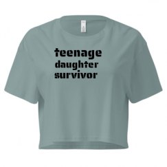 Ladies Festival Cali Crop Top Tee