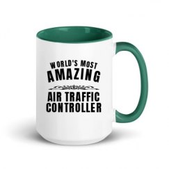 15oz Ceramic Mug with Color Inside