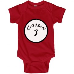 Cousin 3 Onesy
