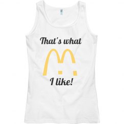 That's what I like tank