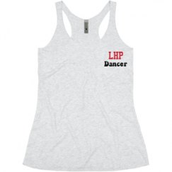 Ladies Slim Fit Super Soft Racerback Triblend Tank