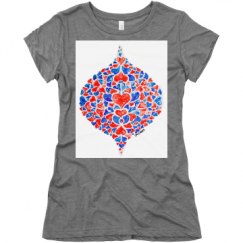 Ladies Slim Fit Super Soft Triblend Tee