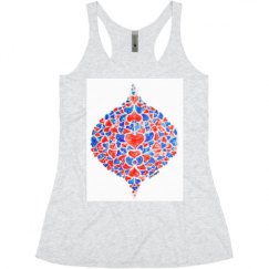 Ladies Slim Fit Super Soft Racerback Triblend Tank