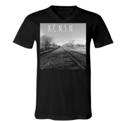 Unisex V-Neck Jersey Tee